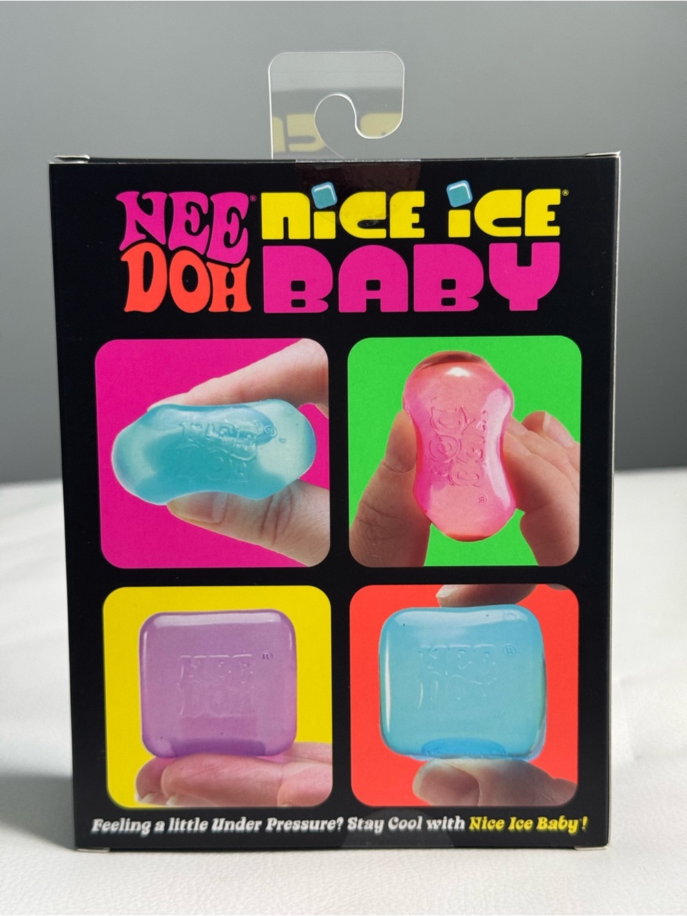 NeeDoh Nice Ice Baby Cubes Squishy TikTok Viral blue pink purple SHIPS TODAY! - Picture 3 of 7